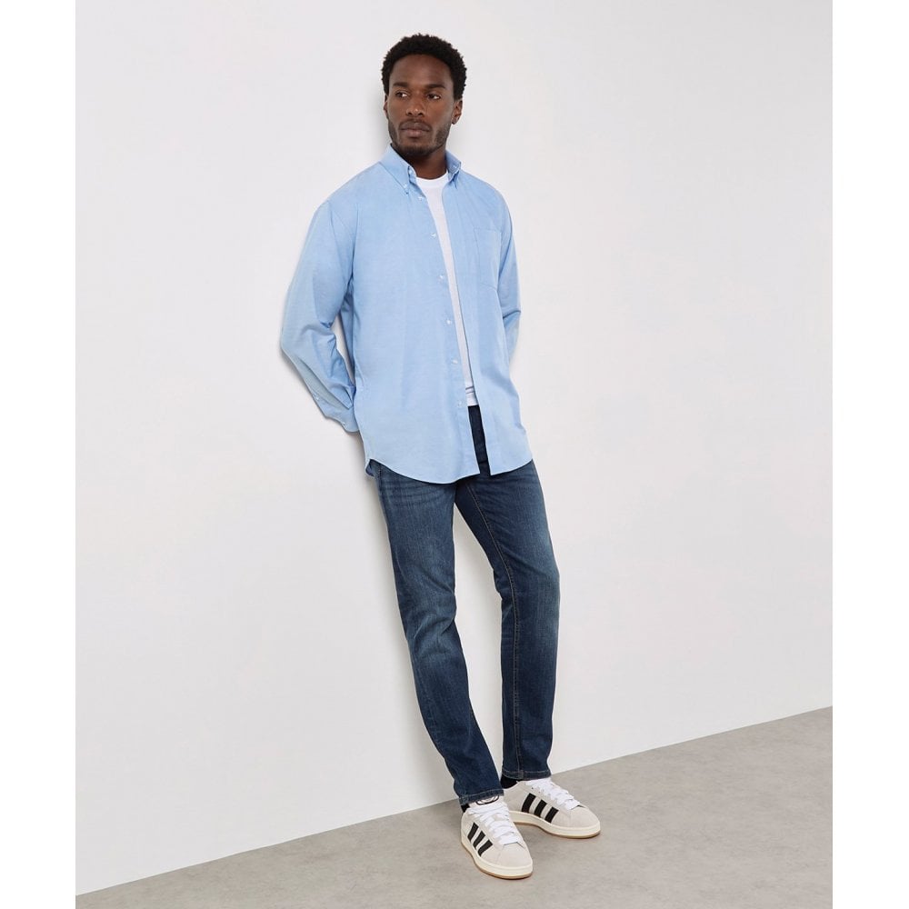 Kustom Kit Workplace Oxford Shirt Long-Sleeved (Classic fit)