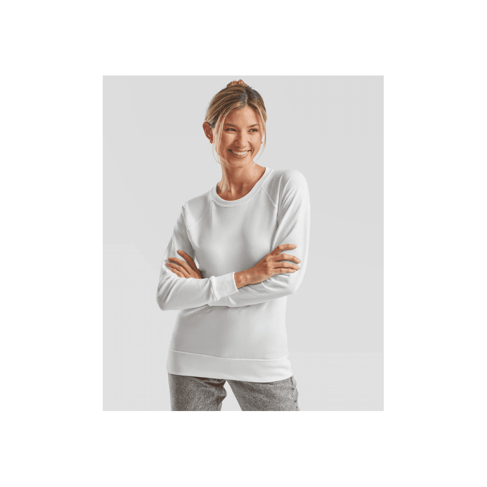 Fruit of the Loom Women's Lightweight Raglan Sweatshirt