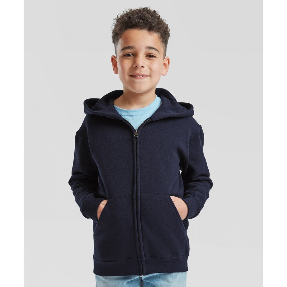 Fruit of the Loom Kids Classic Hooded Sweatshirt Jacket