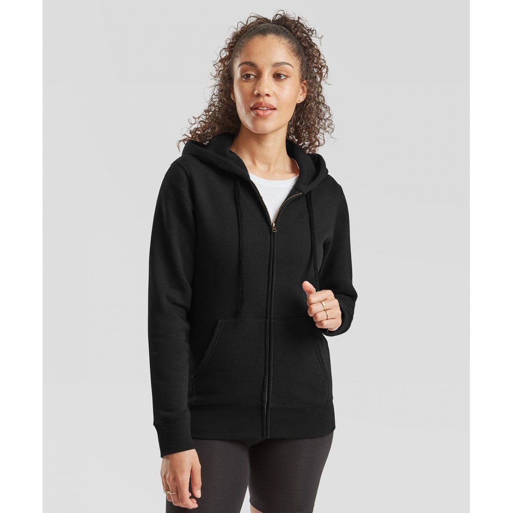 Fruit of the Loom Women's Premium 70/30 Hooded Sweatshirt Jacket