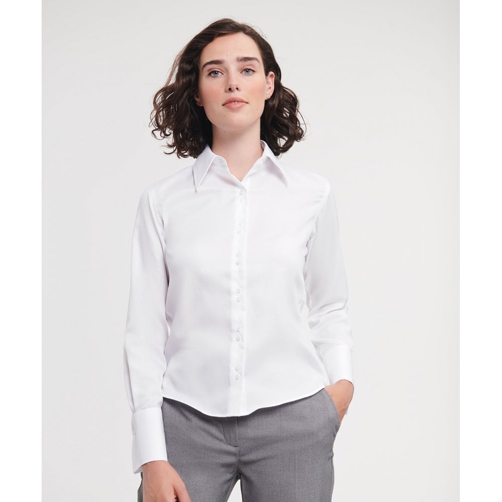 Russell Collection Russell Women's Long Sleeve Ultimate Non-Iron Shirt