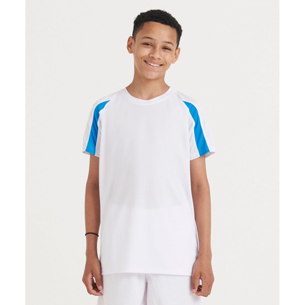 AWDis Just Cool AWDis Kids Contrast Cool T