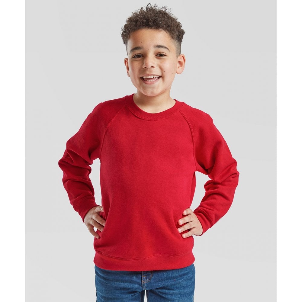 Fruit of the Loom Kids Classic Raglan Sweatshirt