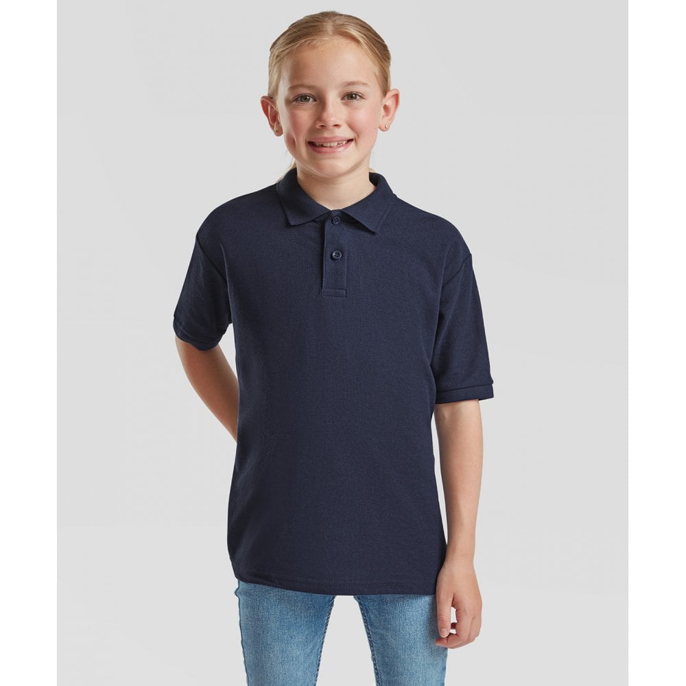 Fruit of the Loom Kids 65/35 Piqué Polo