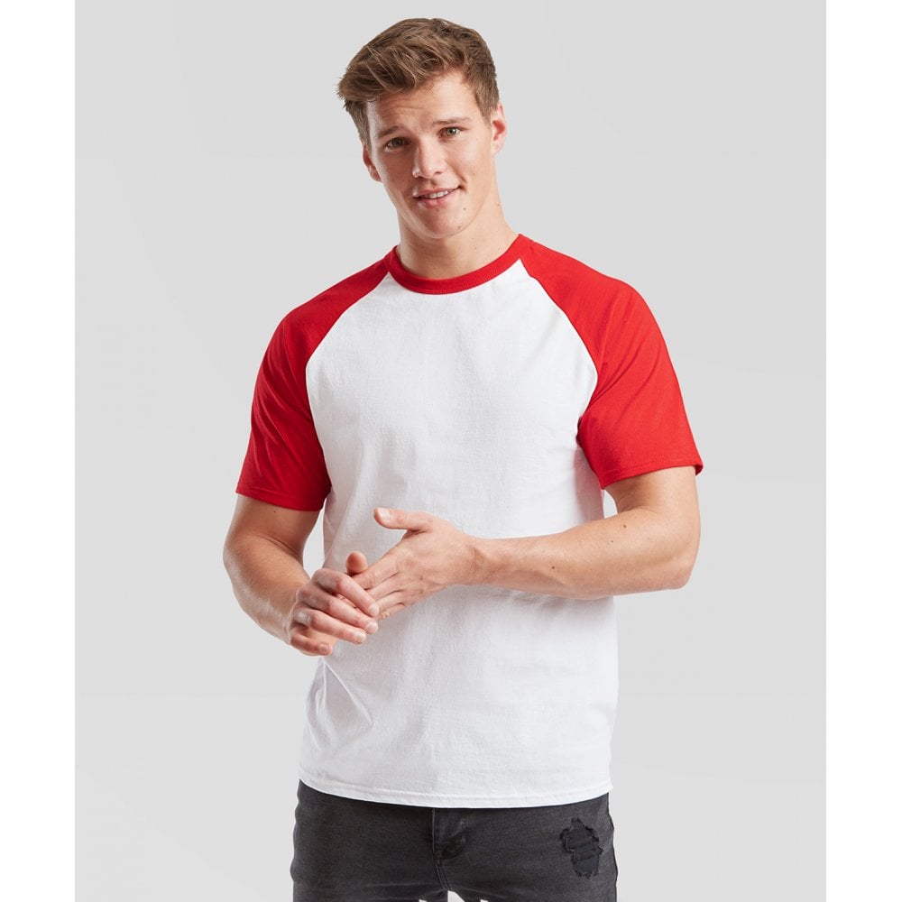 Fruit of the Loom Short Sleeve Baseball T