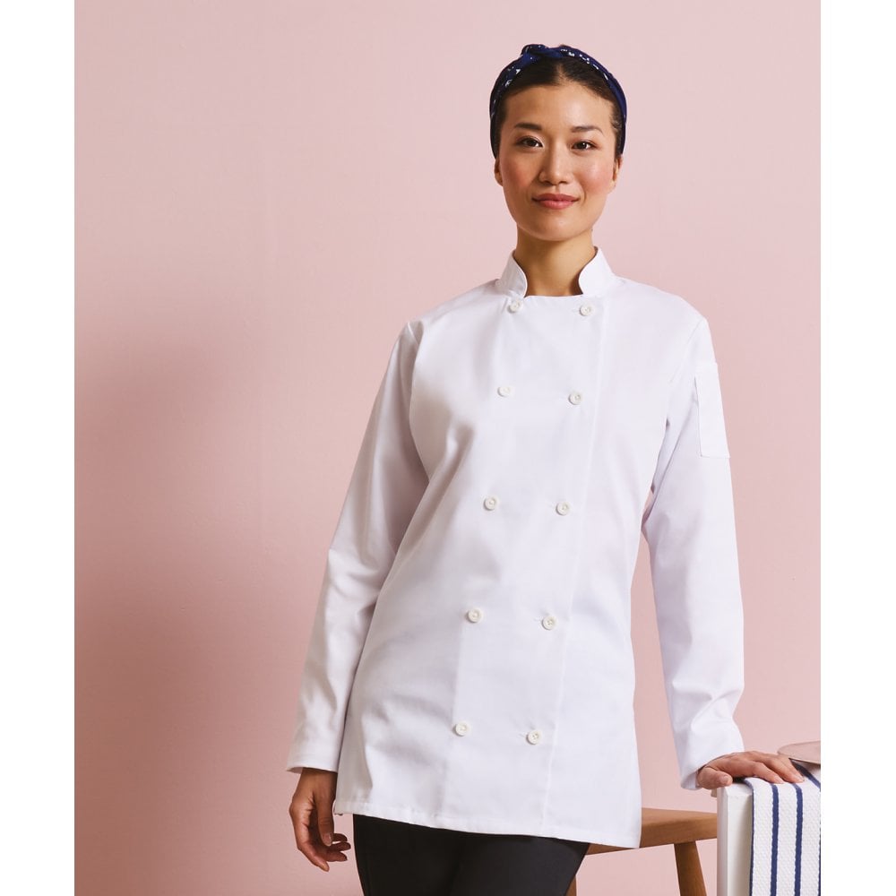 Premier Women's Long Sleeve Chef's Jacket