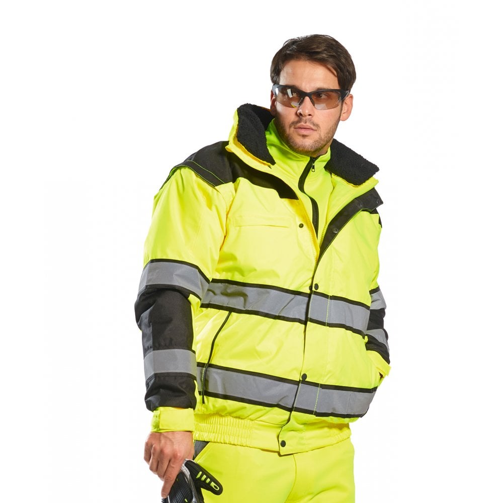 Portwest Hi-vis Classic Bomber Jacket (C466)