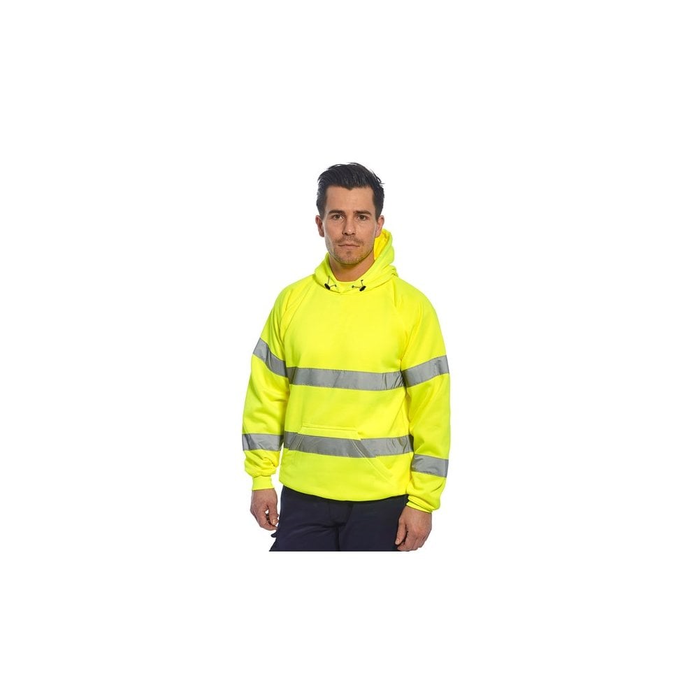 Portwest Hi-vis Hooded Sweatshirt (B304)