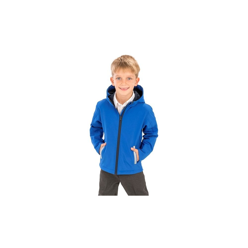 Result Core Junior TX Performance Hooded Softshell Jacket