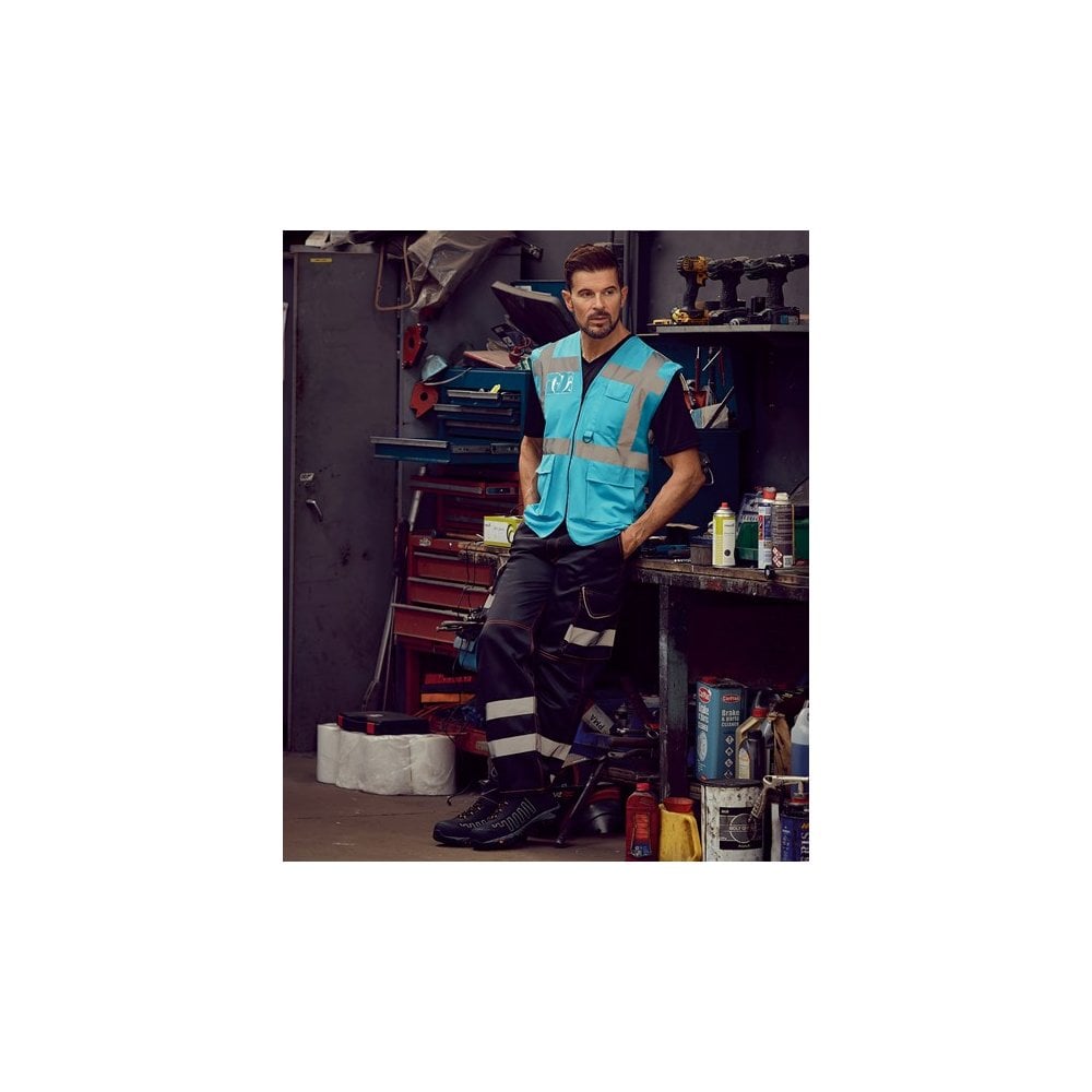 Yoko Multi-functional executive hi vis waistcoat (HVW801)