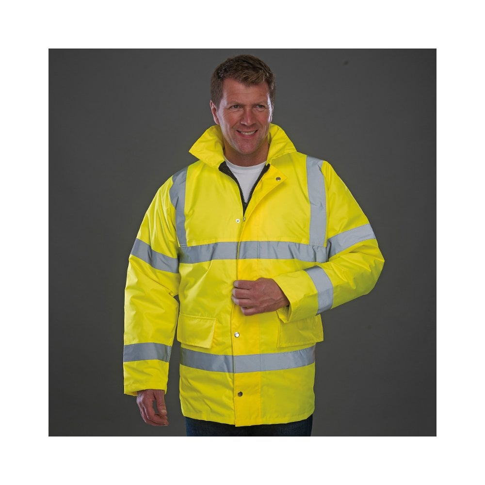Yoko Hi vis classic motorway jacket (HVP300)