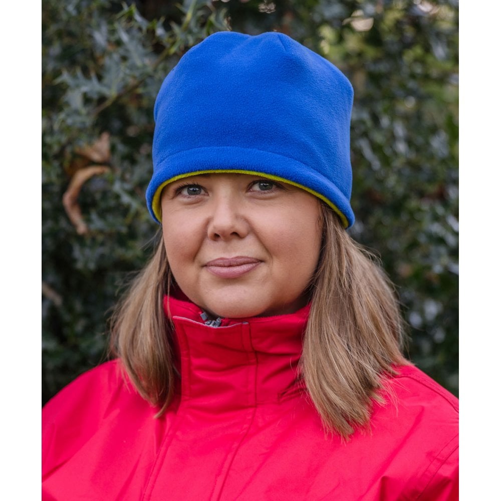 Result Winter Essentials Result Reversible Fleece Skull Hat