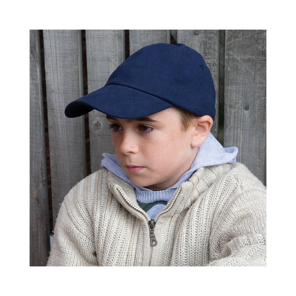 Result Headwear Result Junior Low-profile Heavy Brushed Cotton Cap