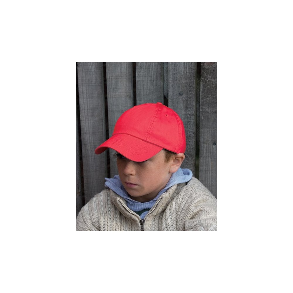 Result Headwear Result Kids/Junior Low-profile Cotton Cap