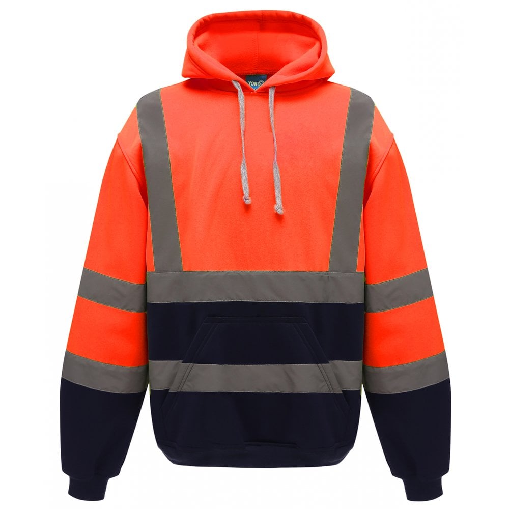 Yoko High visibility pull-over hoodie (HVK05)