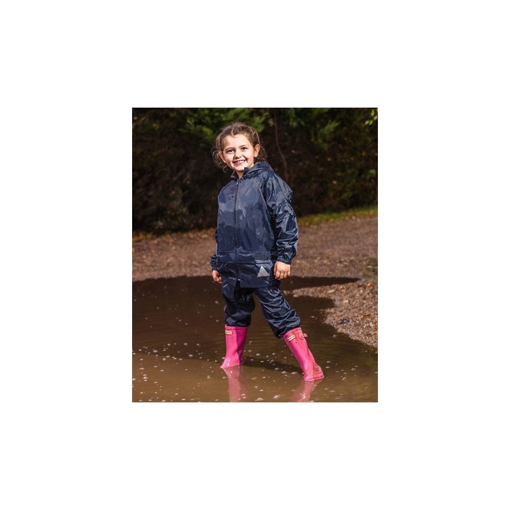 Result Kids/Junior Heavyweight Waterproof Jacket/Trousers Set