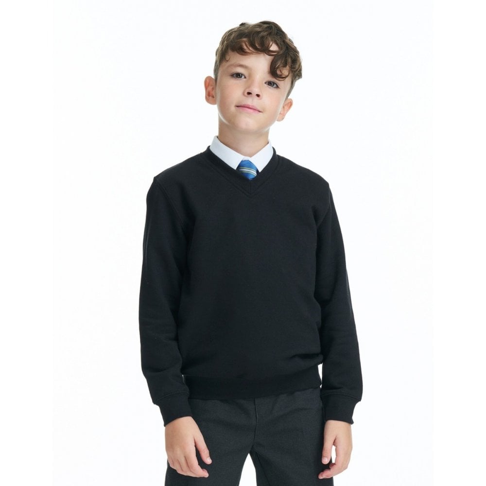 AWDis Academy Kids Academy V-neck Sweatshirt