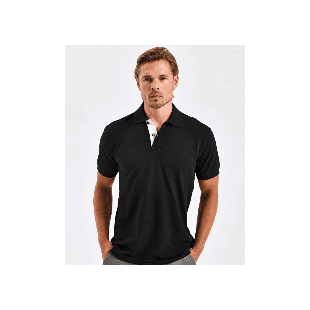 Asquith & Fox Men's Classic Fit Contrast Polo