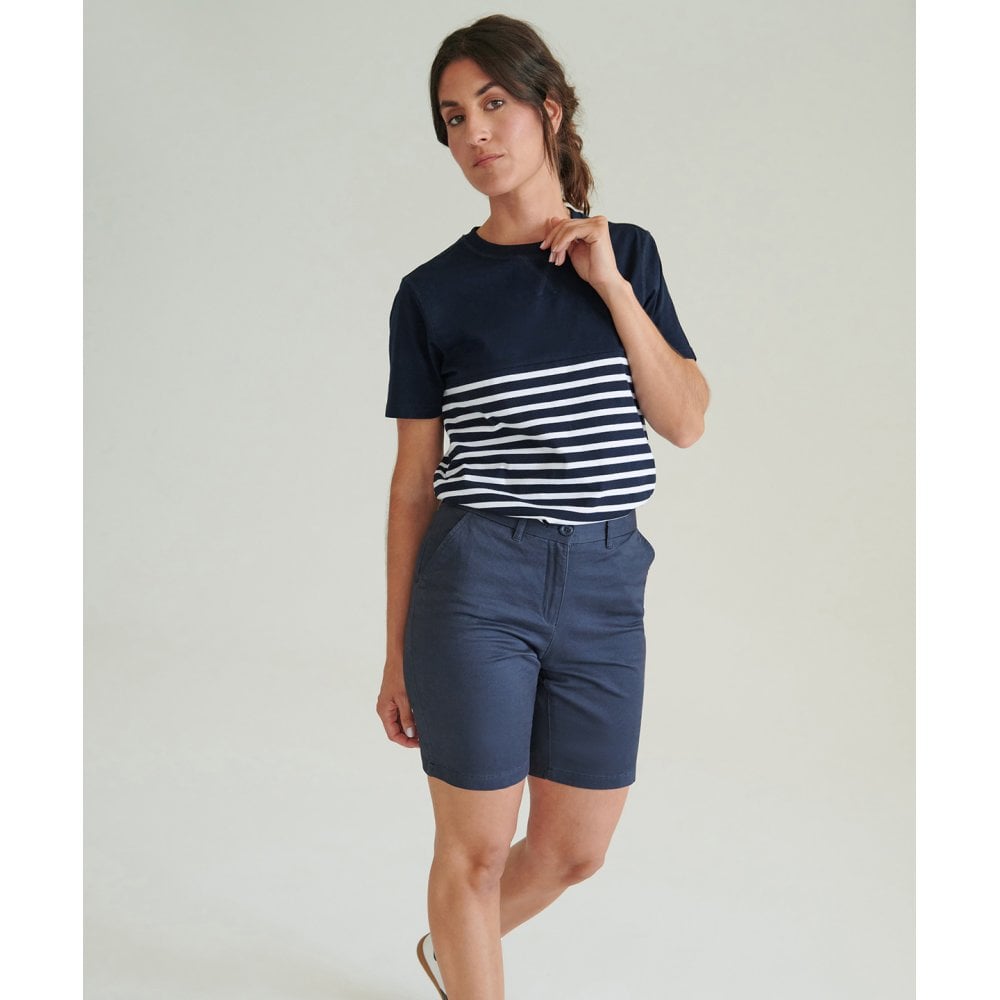 Front Row Womens's Stretch Chino Shorts