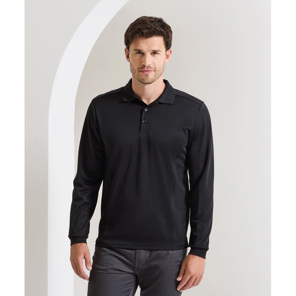 Premier Long Sleeve Coolchecker® Piqué Polo