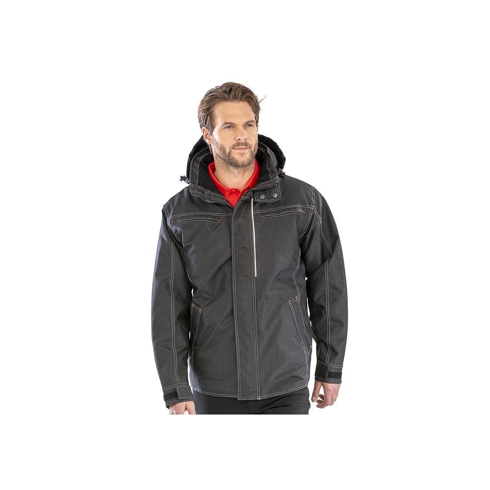 Result Denim Texture Rugged Jacket
