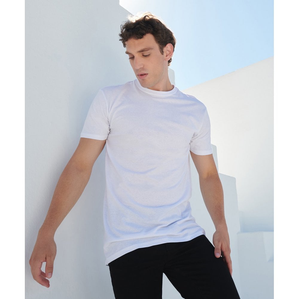 SF Clothing Longline T-Shirt with Dipped Hem