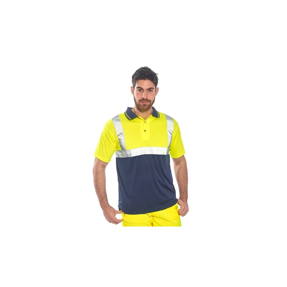 Portwest Hi-vis Two-tone Polo Shirt (S479)