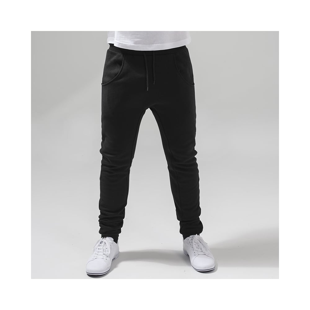 Build Your Brand Heavy Deep Crotch Sweatpants