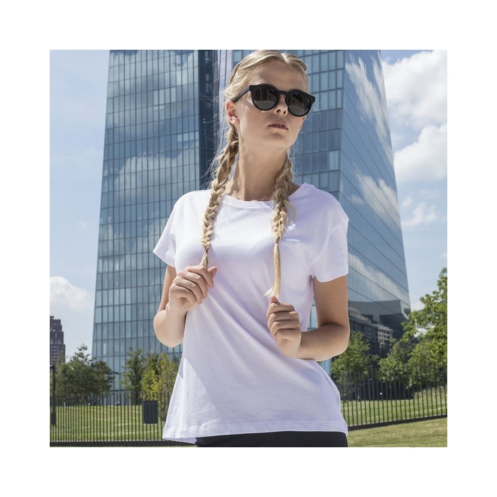 Build Your Brand Women's box tee