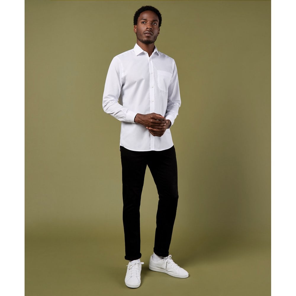 Kustom Kit Poplin Shirt Long-Sleeved (Tailored fit)