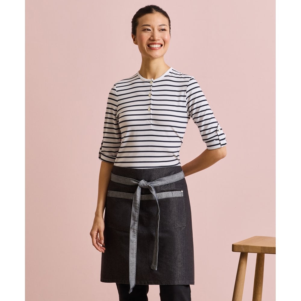 Premier Domain Contrast Denim Waist Apron