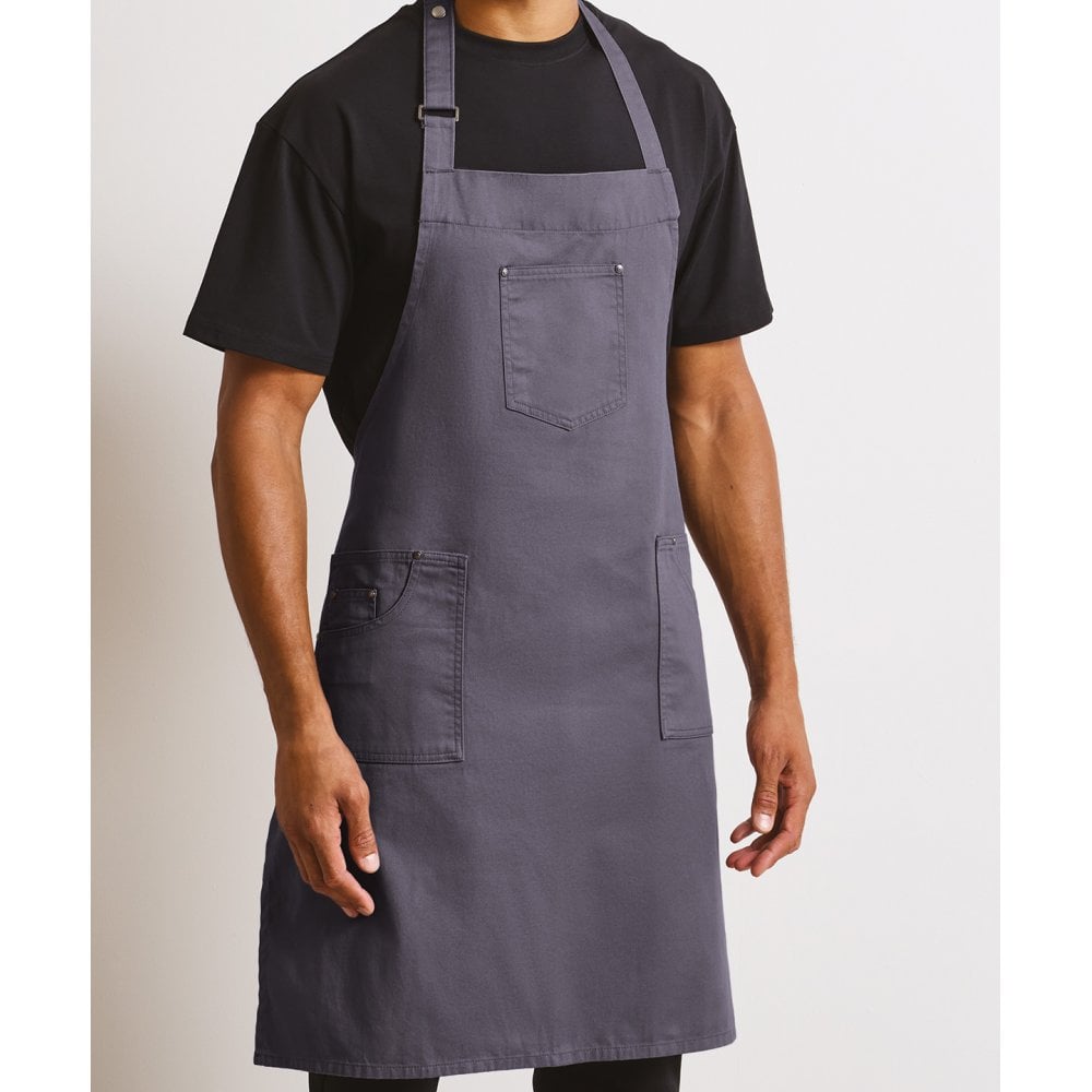 Premier Chino Cotton Bib Apron