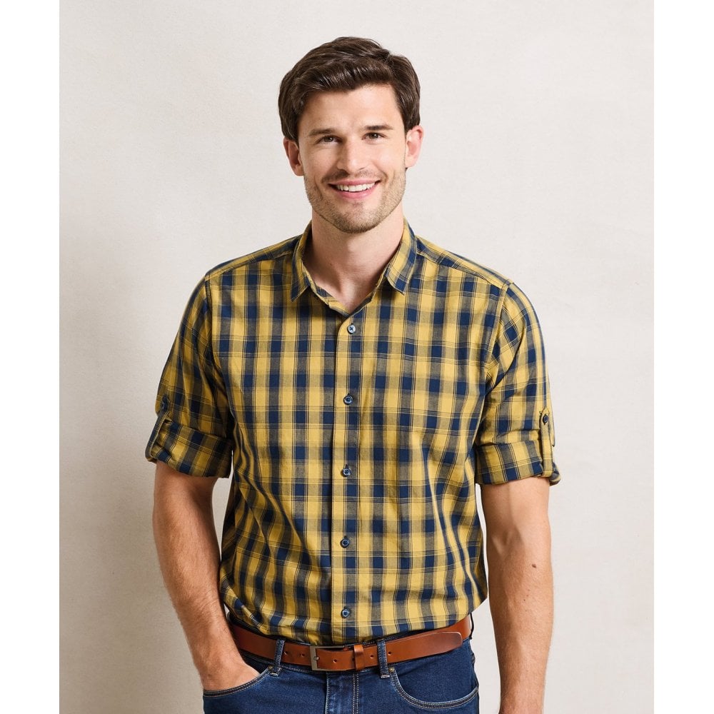 Premier Mulligan Check Cotton Long Sleeve Shirt