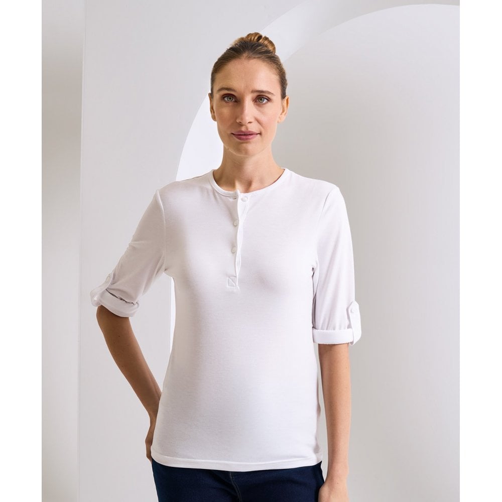 Premier Women's Long John Roll-Sleeve Tee