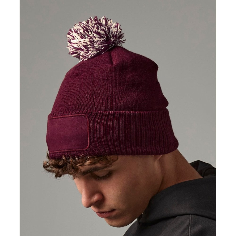 Beechfield Snowstar® Patch Beanie