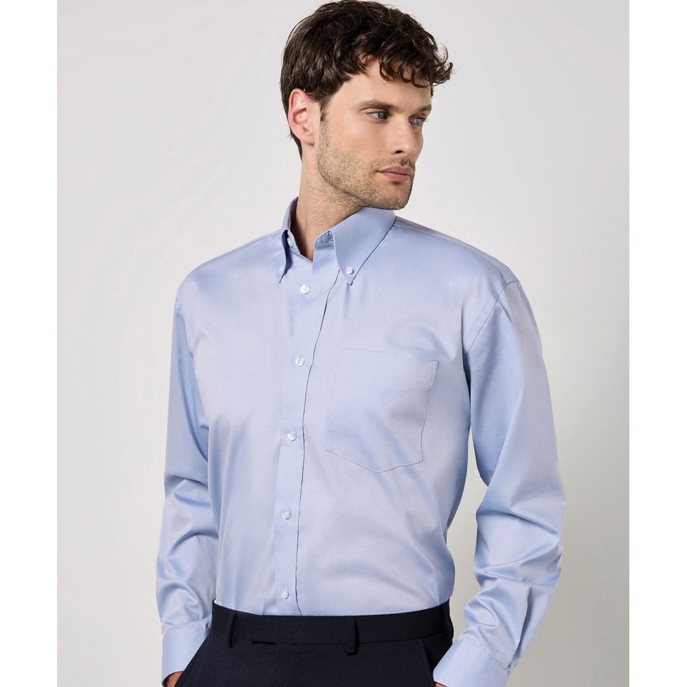 Kustom Kit Corporate Oxford Long Sleeve Shirt (Classic fit)